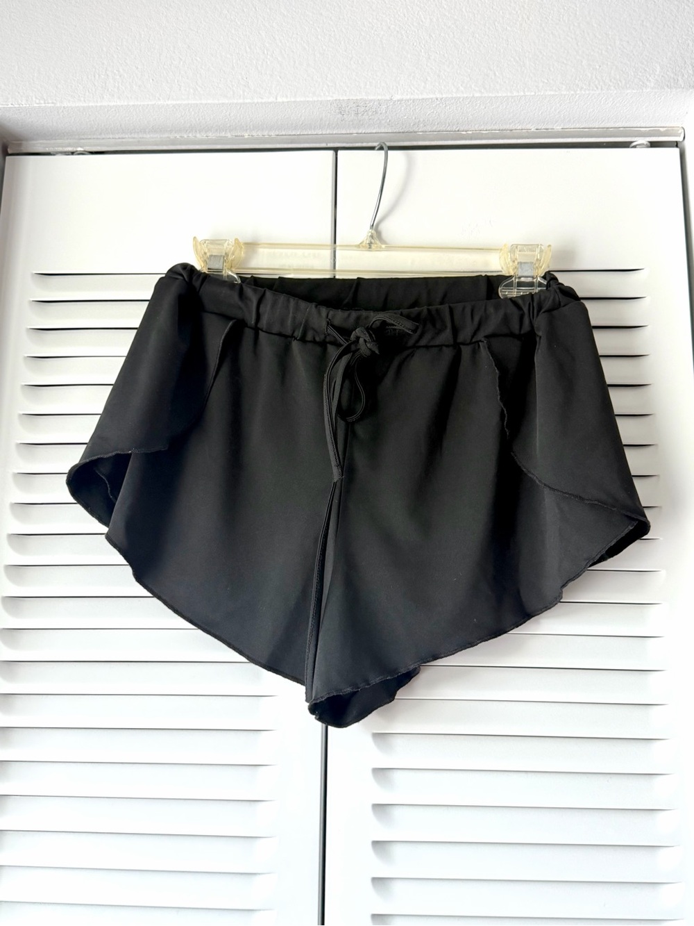Black Flowy Athletic Shorts Like New